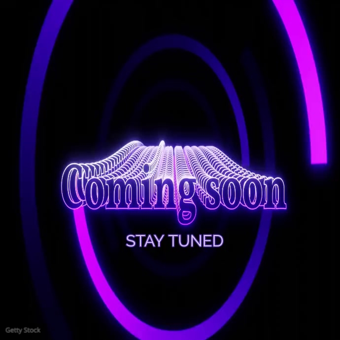 Coming Soon Message Videotutorial Coming soon video Template | PosterMyWall