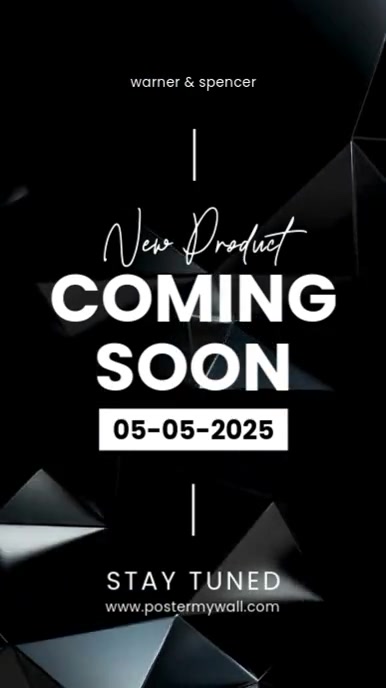 Coming Soon Message Videotutorial coming soon video Template | PosterMyWall