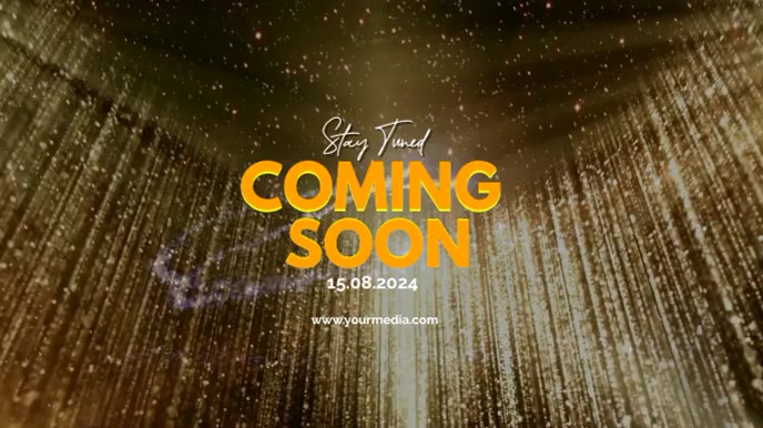 Coming Soon Message Videotutorial Coming soon video Template | PosterMyWall