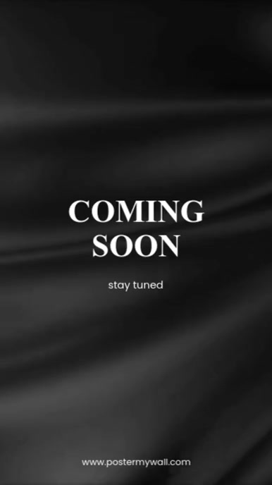 Coming Soon Video Template PosterMyWall
