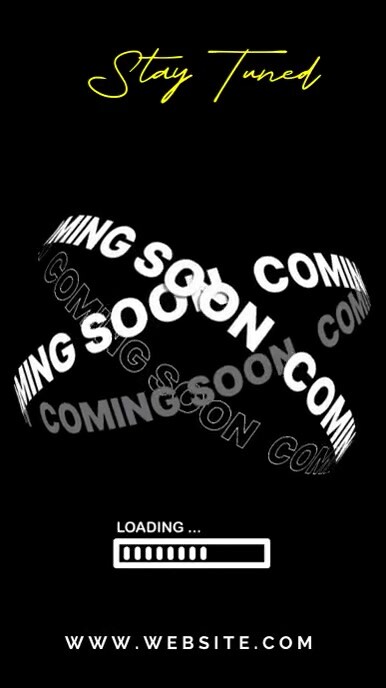 Coming Soon Message Videotutorial Copy of COMING SOON VIDEO TEMPLATE | PosterMyWall