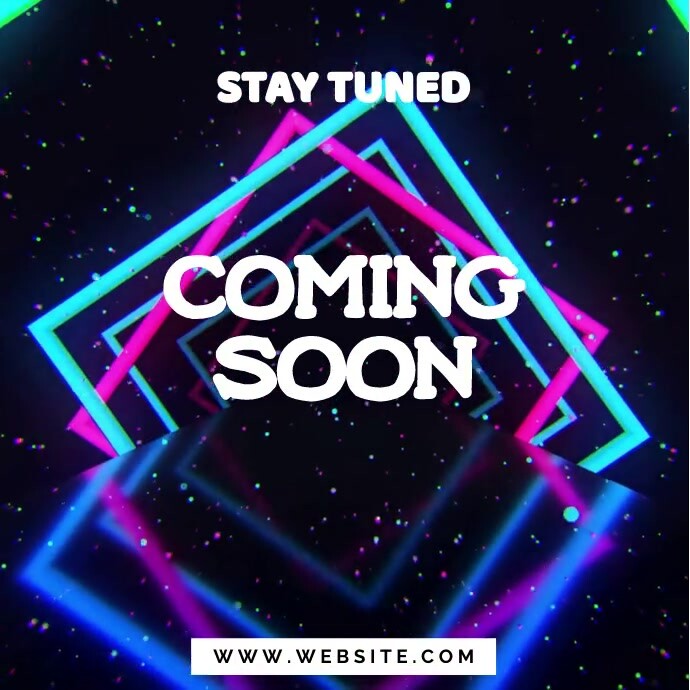 Coming Soon Message Videotutorial COMING SOON VIDEO TEMPLATE | PosterMyWall