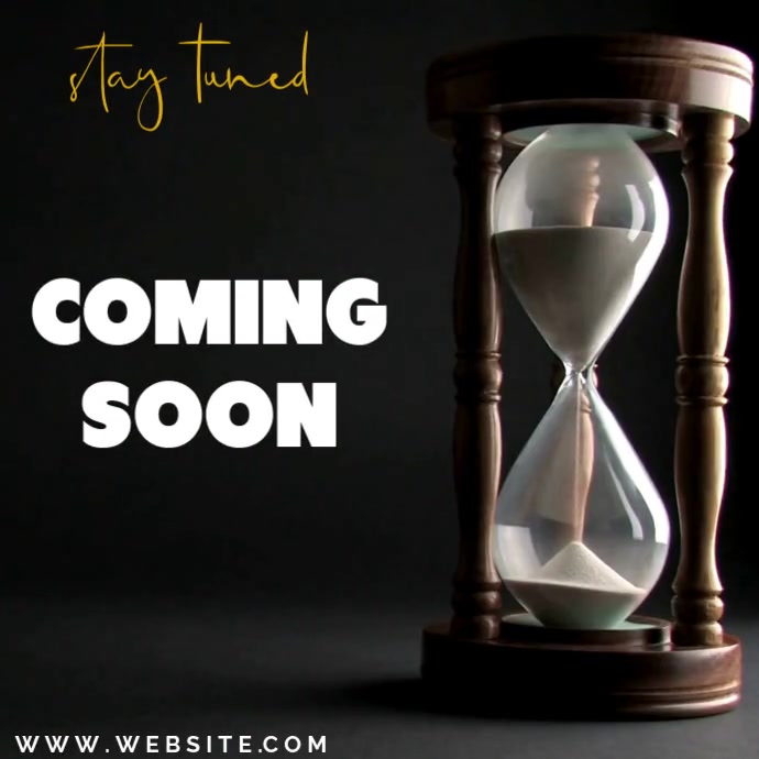 Coming Soon Message Videotutorial Copy of COMING SOON VIDEO TEMPLATE | PosterMyWall