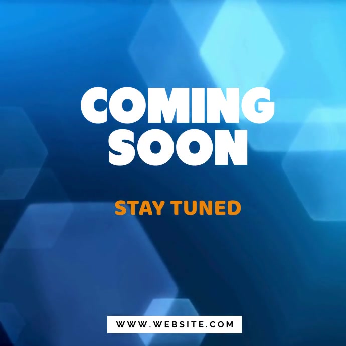 Coming Soon Message Videotutorial COMING SOON VIDEO TEMPLATE | PosterMyWall