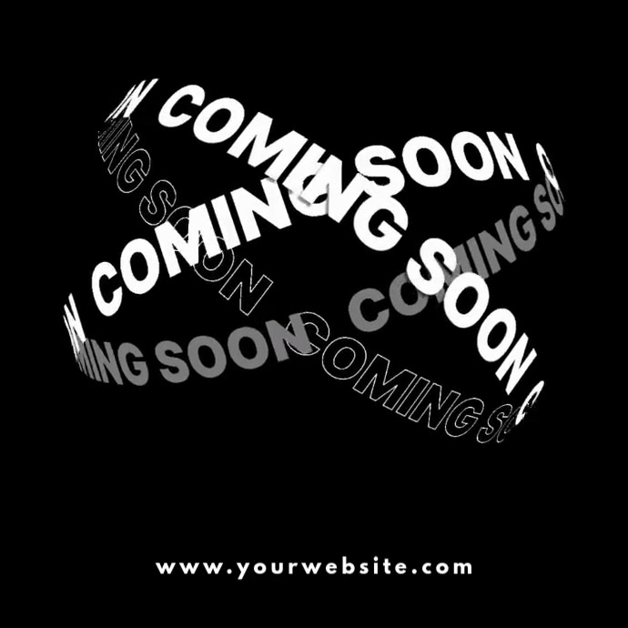 Coming Soon Message Videotutorial coming soon video template | PosterMyWall