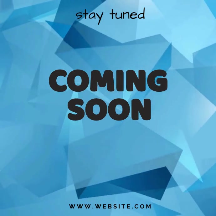 Coming Soon Message Videotutorial COMING SOON VIDEO TEMPLATE | PosterMyWall