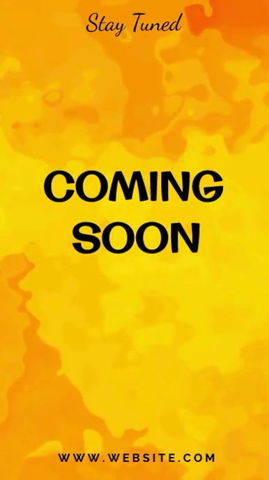 Coming Soon Message Videotutorial COMING SOON VIDEO TEMPLATE | PosterMyWall