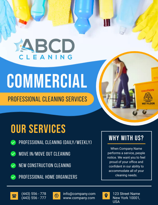 Commercial Cleaning Service Flyer Template PosterMyWall Commercial Cleaning Service Flyer Template PosterMyWall