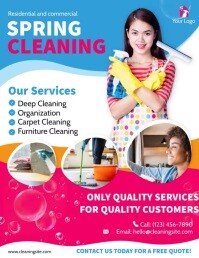 Spring cleaning Template | PosterMyWall