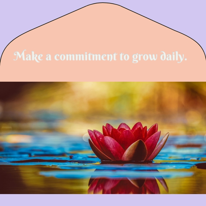 Commitment Template | PosterMyWall