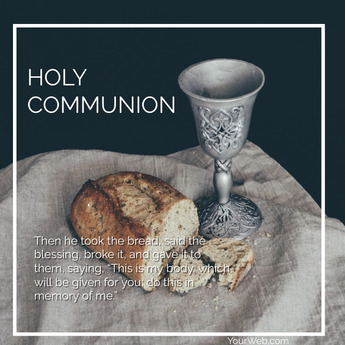 communion Template | PosterMyWall