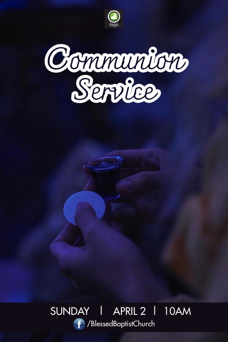 communion poster Template | PosterMyWall
