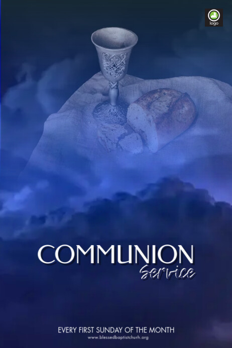 Copy of Communion Service | PosterMyWall