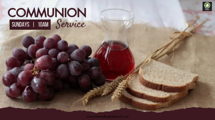 Communion Service Template | PosterMyWall