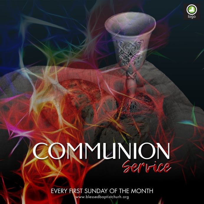 Copy of Communion Service | PosterMyWall