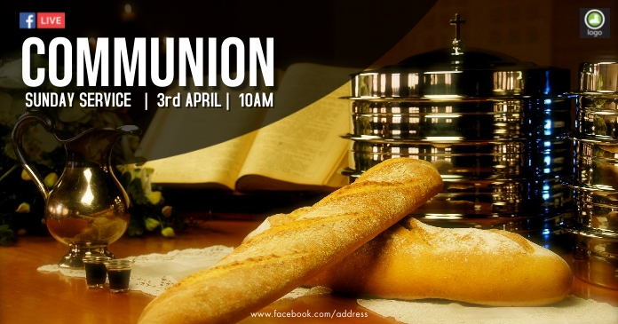 Communion Service Template | PosterMyWall