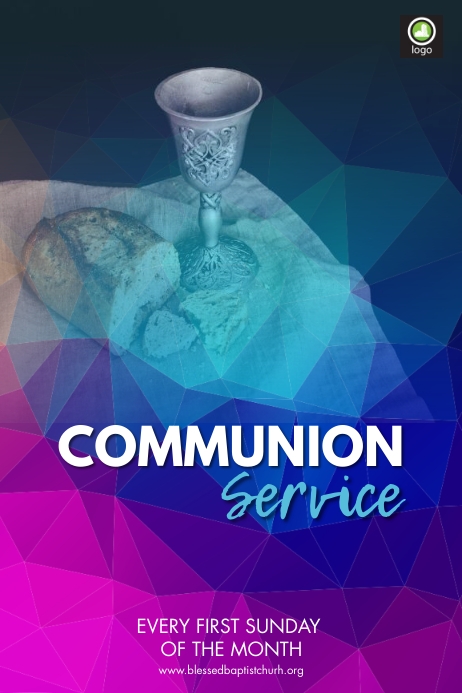 Copy of Communion Service | PosterMyWall