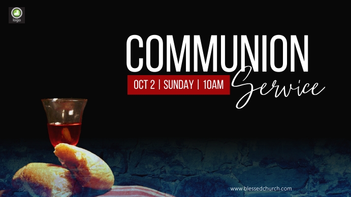 communion service Template | PosterMyWall