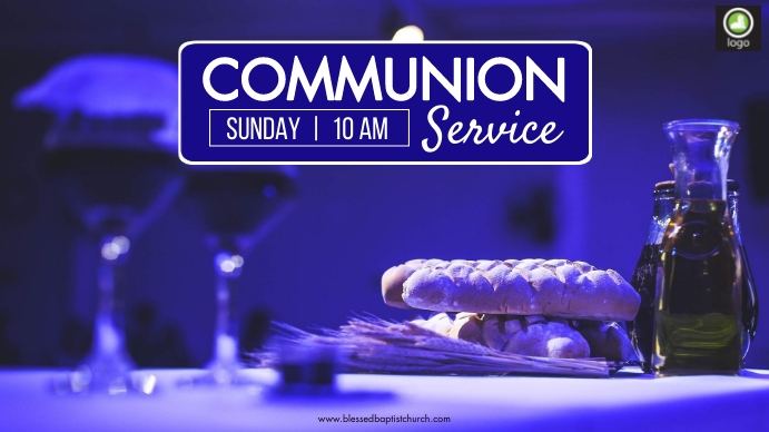 Communion Service Template | PosterMyWall