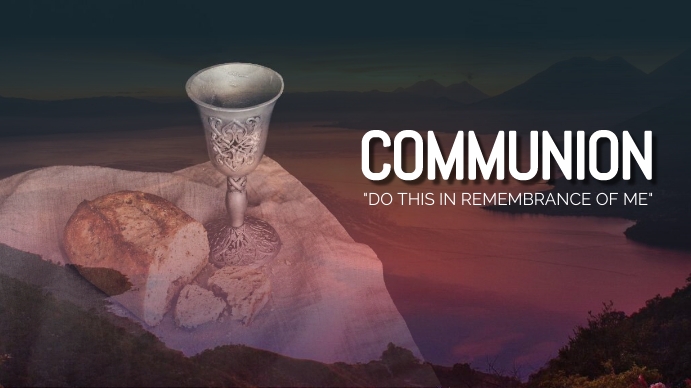 Communion Service Template | PosterMyWall
