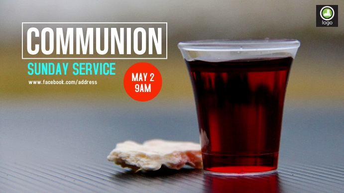Communion Service Template | PosterMyWall