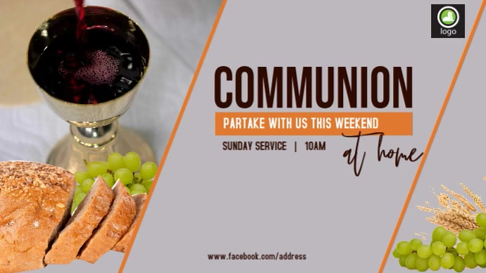 Communion Service Template | PosterMyWall