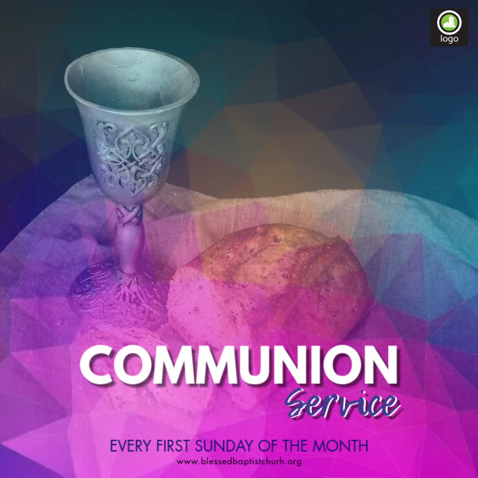 Communion Service Template | PosterMyWall