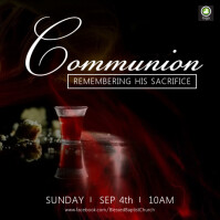Communion Service Template | PosterMyWall