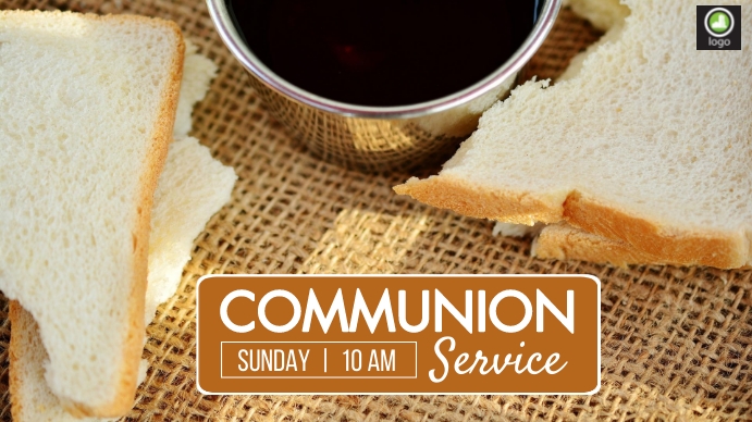 Copy of Communion Service | PosterMyWall