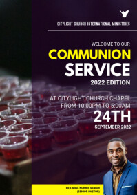 Holy Communion Template | PosterMyWall