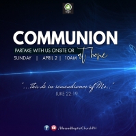 communion service Template | PosterMyWall