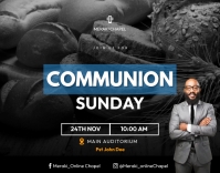 Holy Communion Template | PosterMyWall