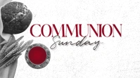 Communion Sunday Ekran reklamowy (16:9) template