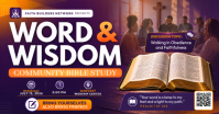 Lila Community Bible Study Obraz udostępniany na Facebooku Template