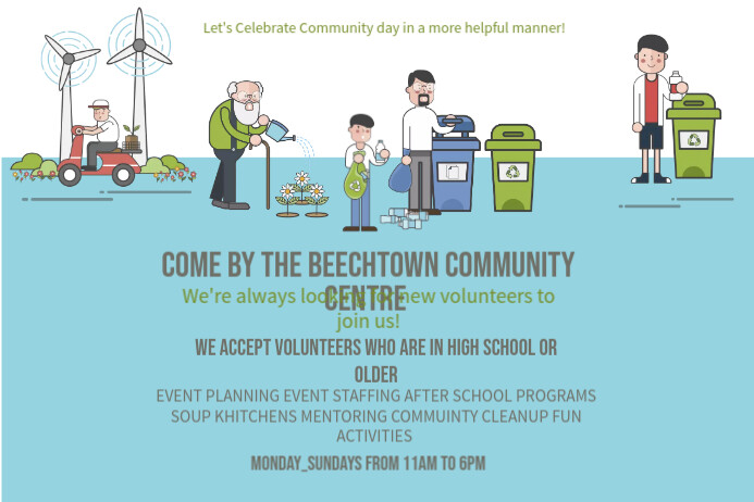 Community Poster Ideas