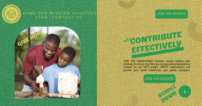Plantilla de Community Charity Ads | PosterMyWall