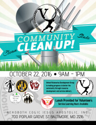 161+ Free Community Cleanup Poster Templates | PosterMyWall