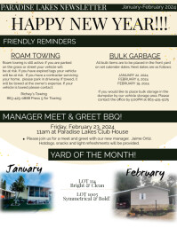 Modern Daily Newsletter Flyer Template | PosterMyWall