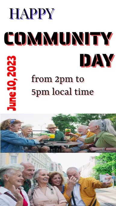 Community Day Template | PosterMyWall