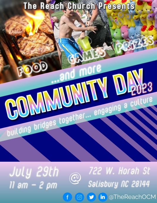 Community Events Post Flyers For Community Events