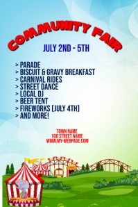 County Fair Paper County Fair Template | PosterMyWall