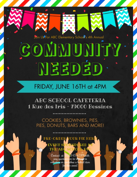 Copy of Community flyer | PosterMyWall