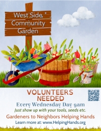 Community Garden Flyer Template | PosterMyWall
