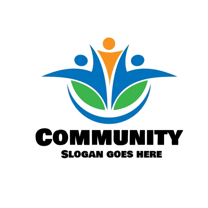 Community logo, organization logo (1) template