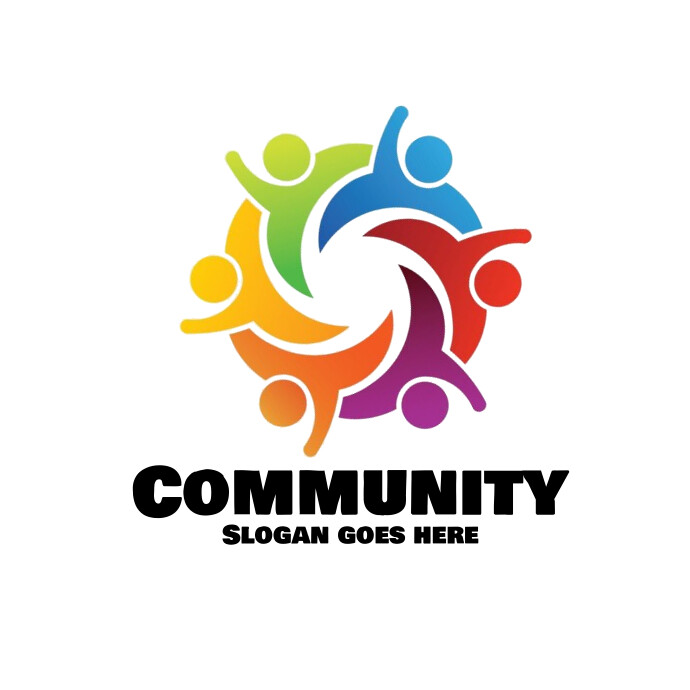 Community logo, organization logo (2) Logotyp template