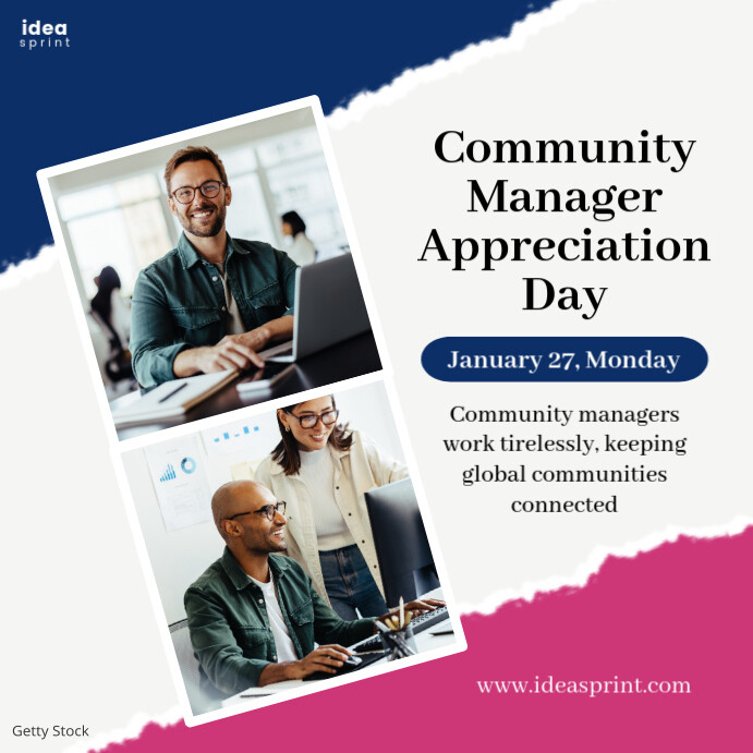 Community Manager Appreciation Day Event Instagram Post template