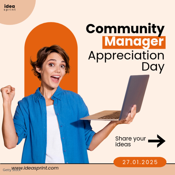 Community Manager Appreciation Day Post template