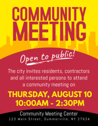Create Community Day Flyers In Minutes Postermywall
