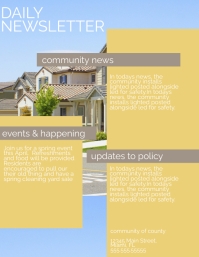 Local Newsletter newsletter template | PosterMyWall