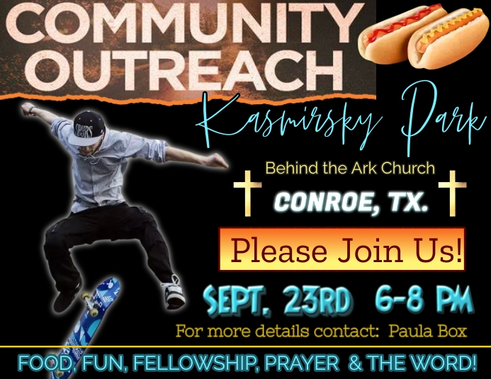 COMMUNITY OUTREACH Template | PosterMyWall